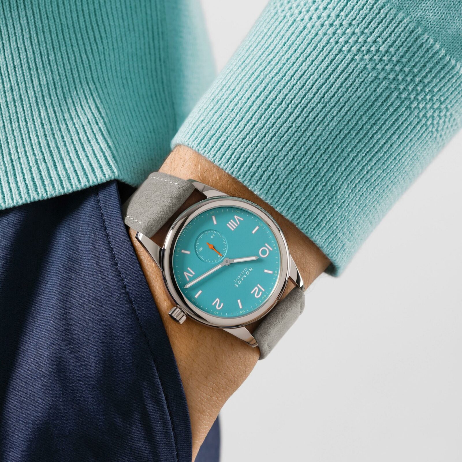 724 Club Handaufzug 38 mm - NOMOS Glashütte - U-724.GB