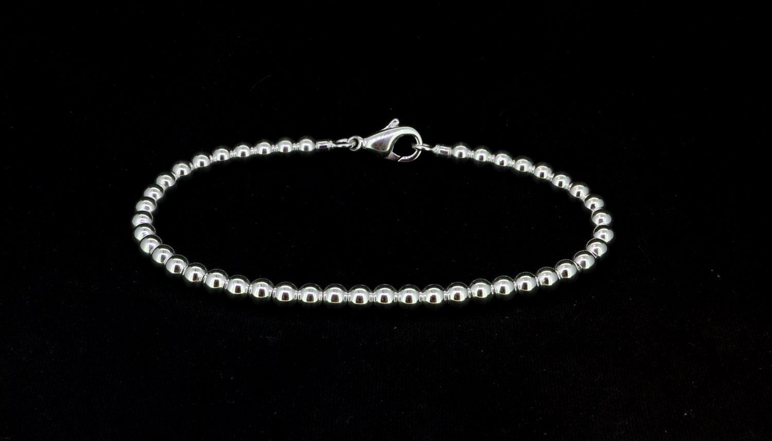 Kugelarmband 925 Silber 4mm - Emil Brenk - 948.3490.18