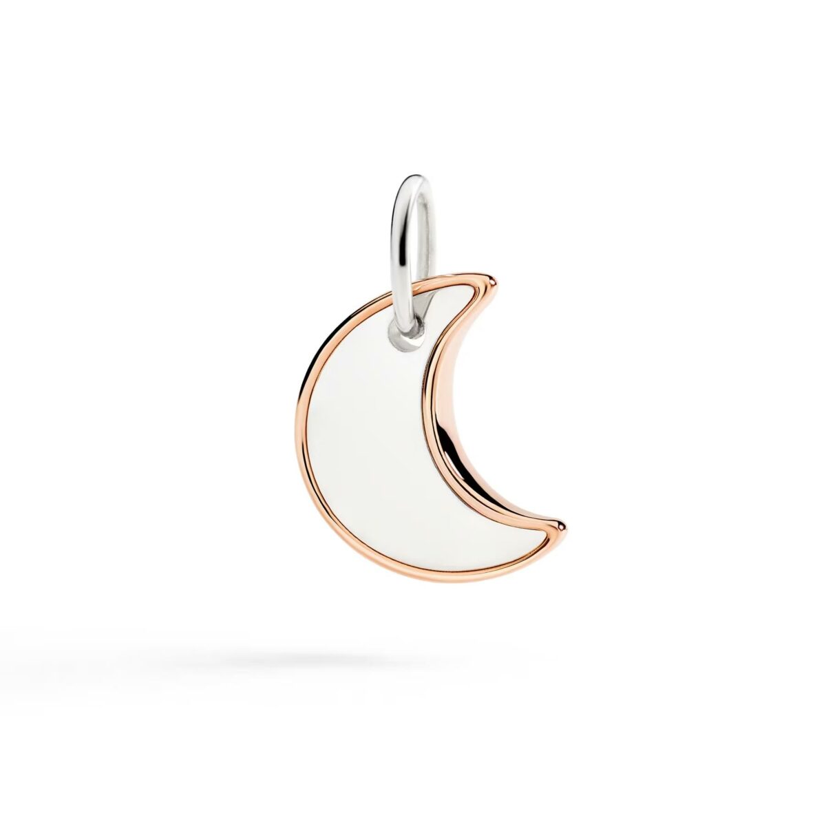Anhänger Mond XL Roségold Silber - Dodo - DMC5022MOONL0009A