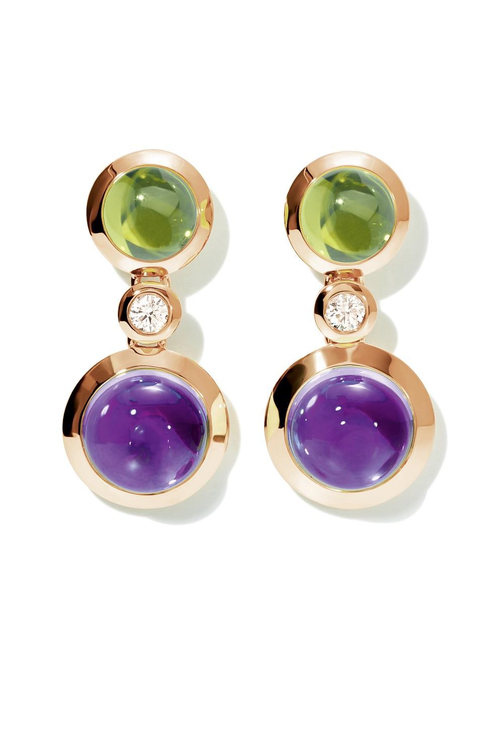 Ohrringe Bouton Classic Aurora - Tamara Comolli - E-BOU-2-Aur-Cl-rg