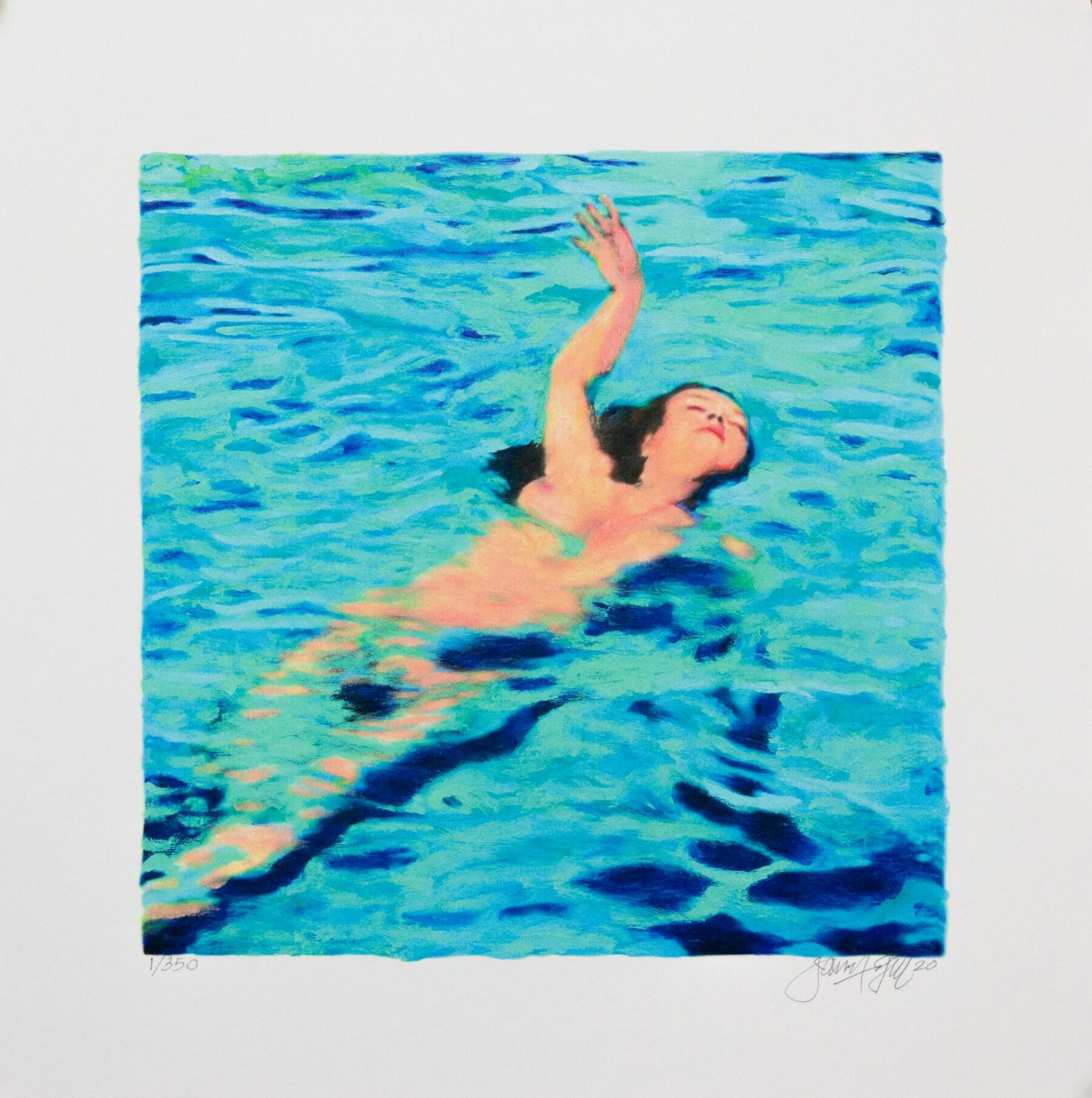 MINI WOMAN IN WATER 2