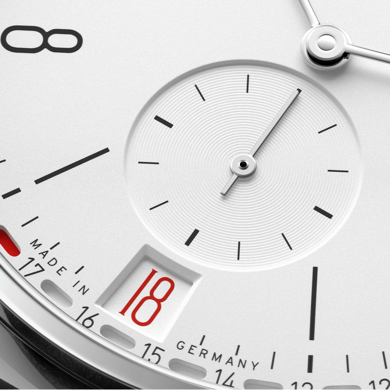 135 Tangete 2date Handaufzug 38mm - NOMOS Glashütte - U-135