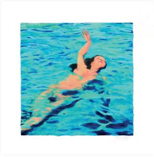 MINI WOMAN IN WATER 2 - Gill, James Francis - k-2509GIL01