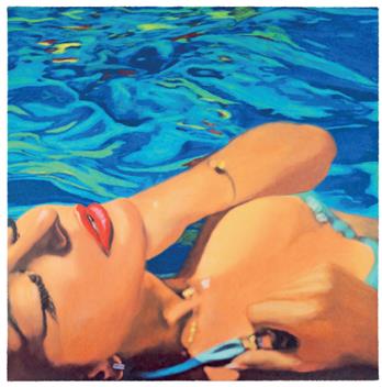 WOMAN IN WATER - SERENE MUSE - Gill, James Francis - k-2509GIL04