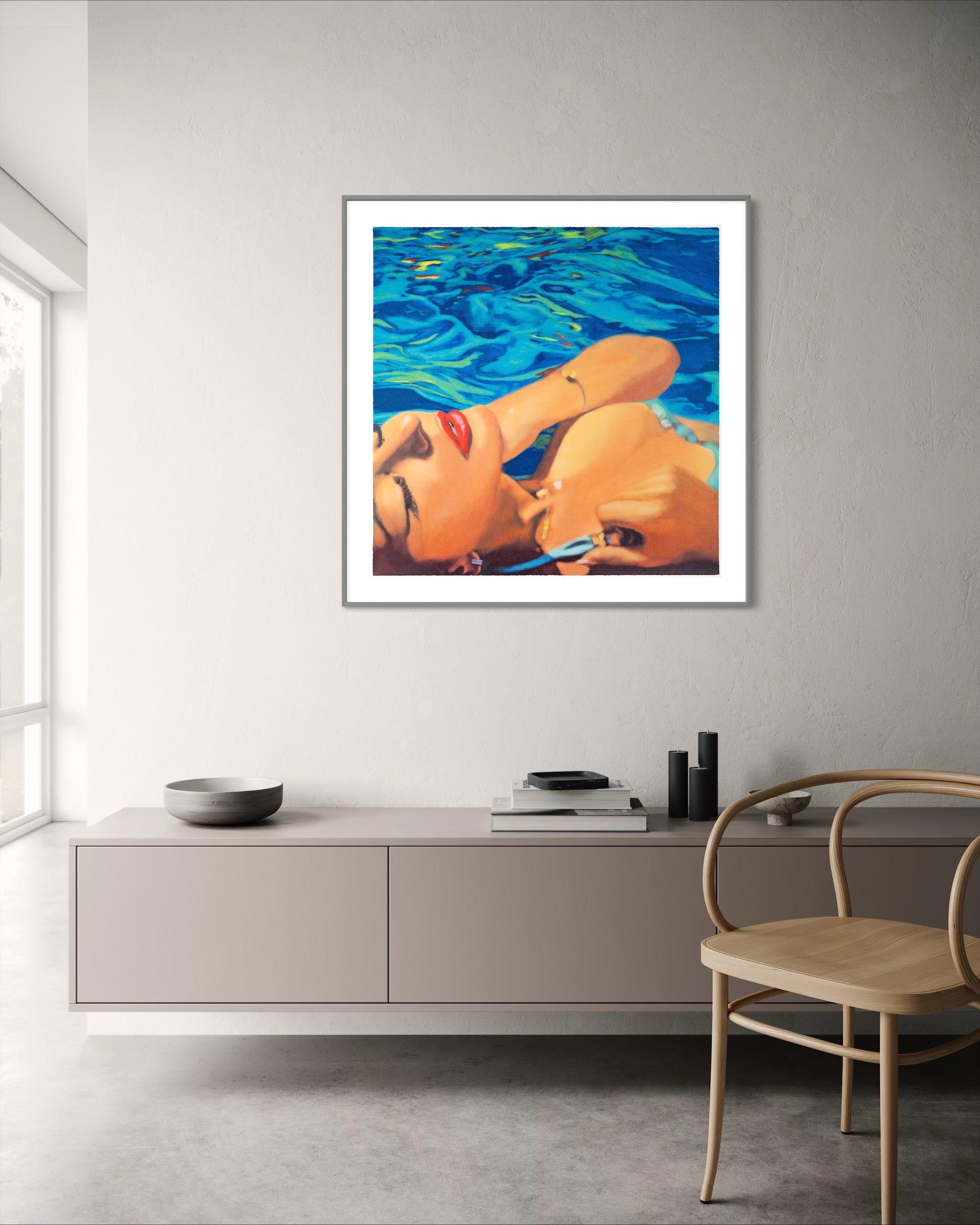 WOMAN IN WATER - SERENE MUSE - Gill, James Francis - k-2509GIL04