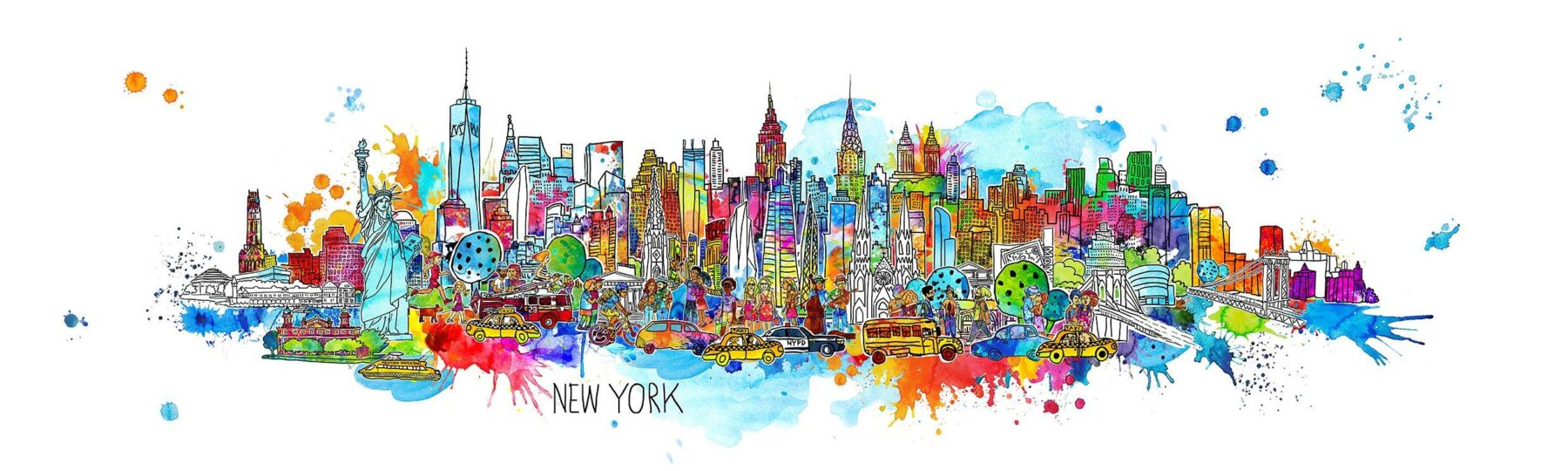 Happy Skyline NEW YORK - Osten, Birgit - k-BO203