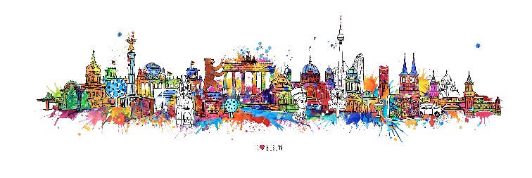 Happy Skyline BERLIN - Osten, Birgit - k-BO70