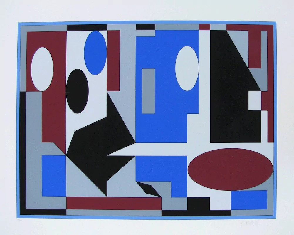 Vasarely, Victor, Galerie Voigt Nuernberg, Kunst