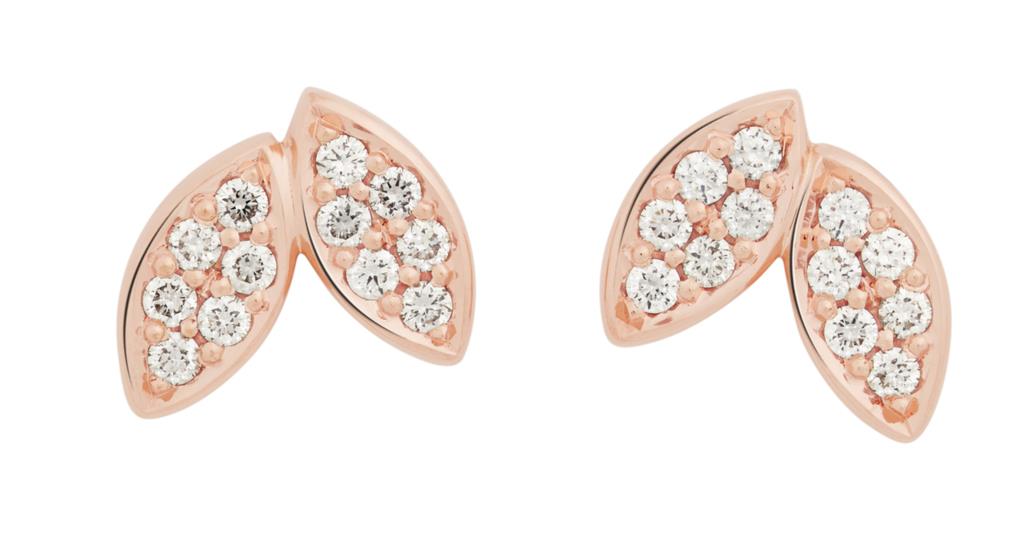 Ohrstecker Poppy 18K Roségold Diamanten - Bron - 8OR4915BR