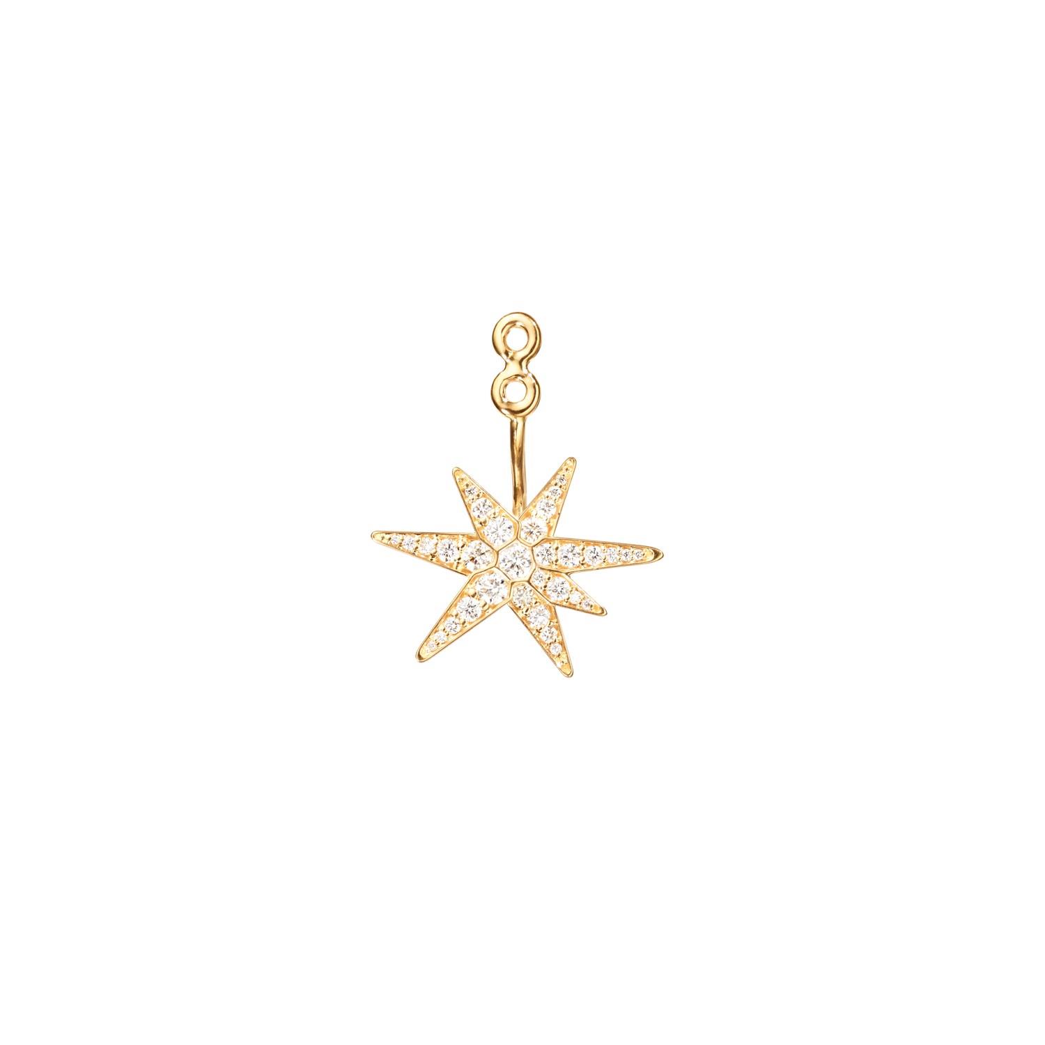 Einhänger Funky Stars für Ohrringe Gelbgold - Ole Lynggaard - A3246-402