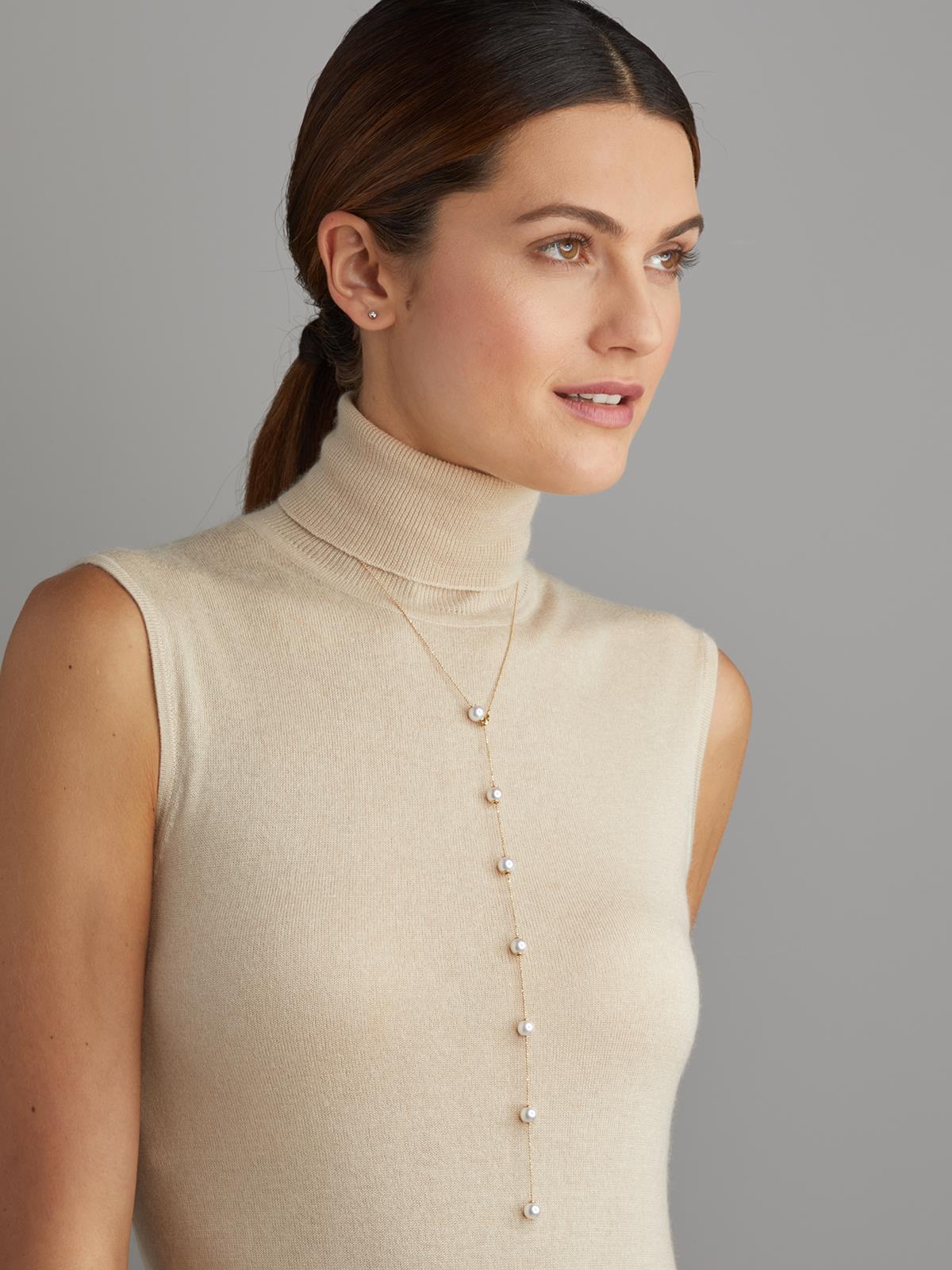 Kette Transformer Perle 18K Gelbgold - Yana Nesper - AP130-7