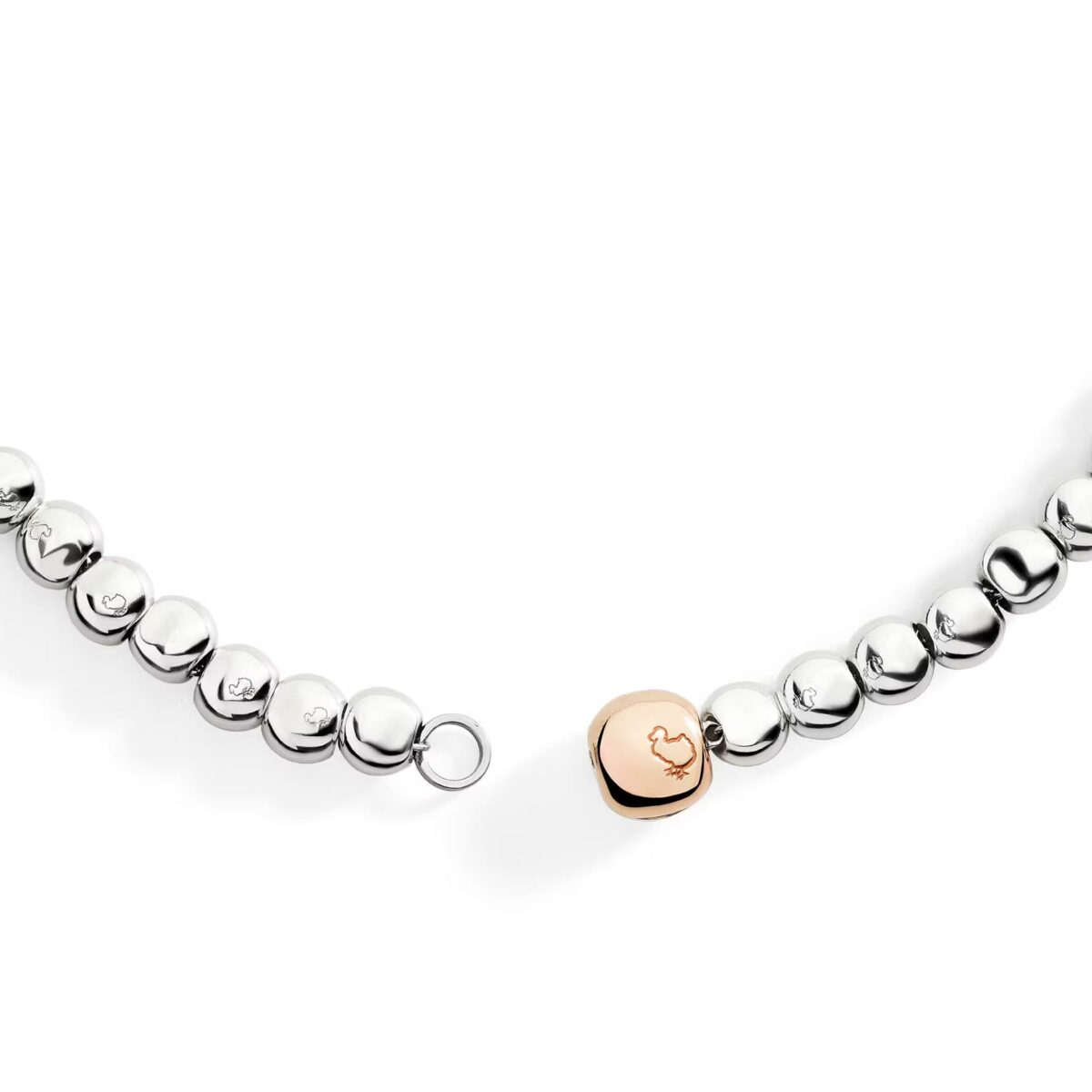 Kette Pepita 925 Silber 9K Roségold - Dodo - DCC5002PEPIT0009A42