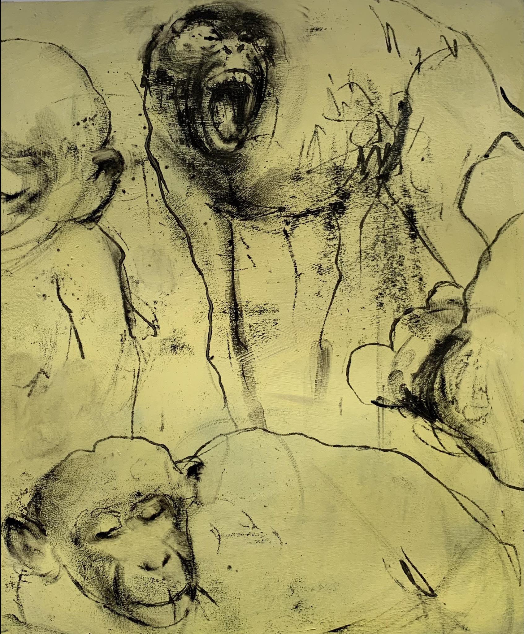 Monkey study - Stanley, Ransome - k-STAN339