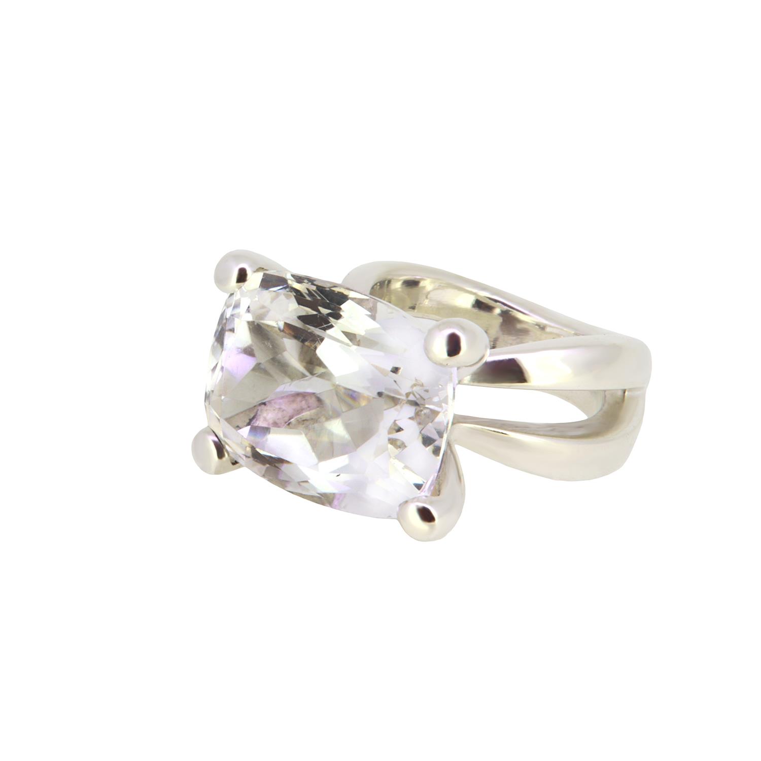 Ring Bergkristall 925 Silber - Individuelle Marken - 425hell01-1