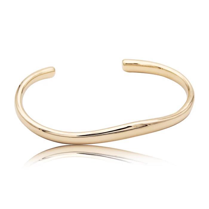 Armspange Closed medium 925 Silber vergoldet - Noen - 97119