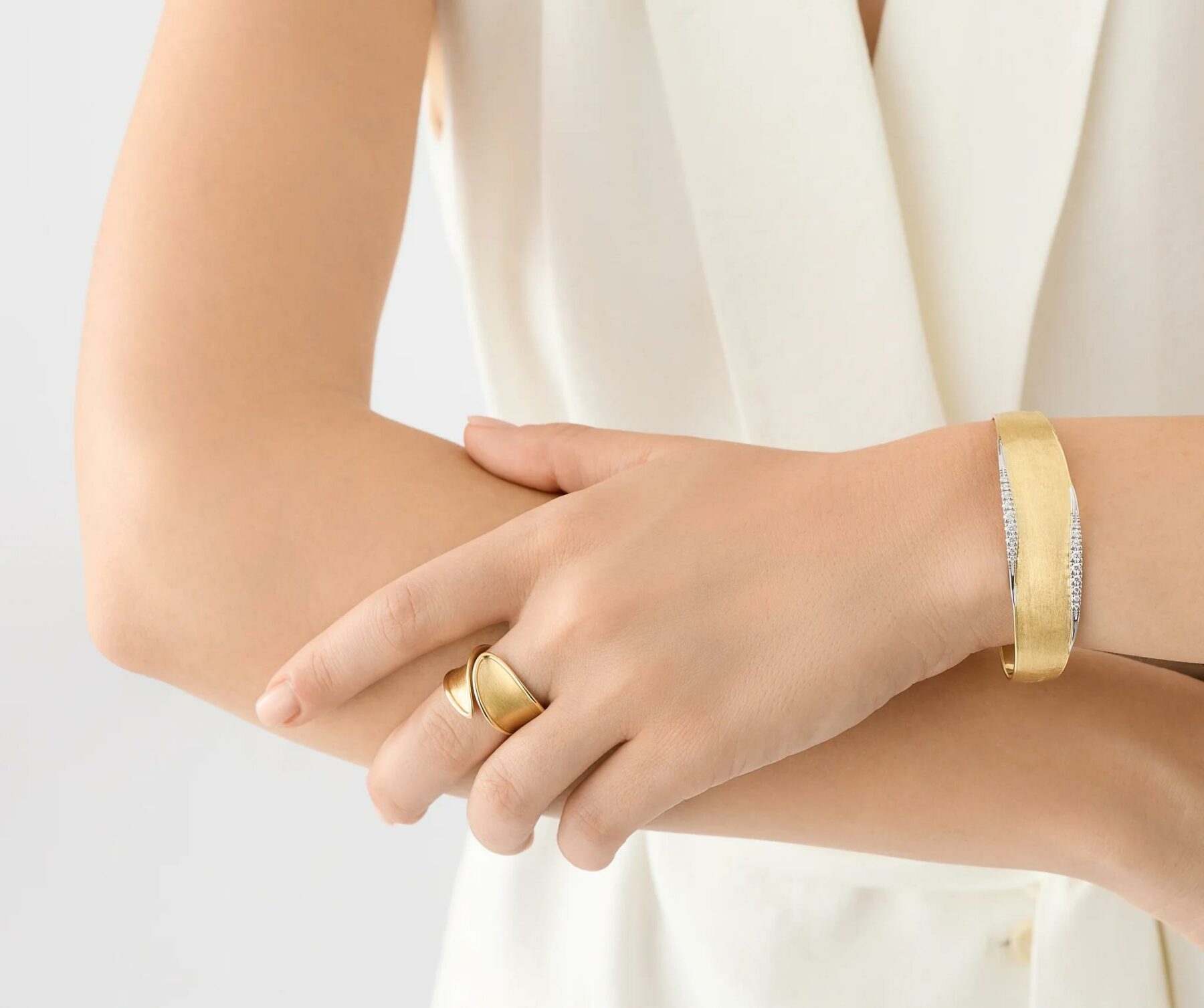 Ring Lunaria Twist 18K Gelbgold - Marco Bicego - AB661_Y_02