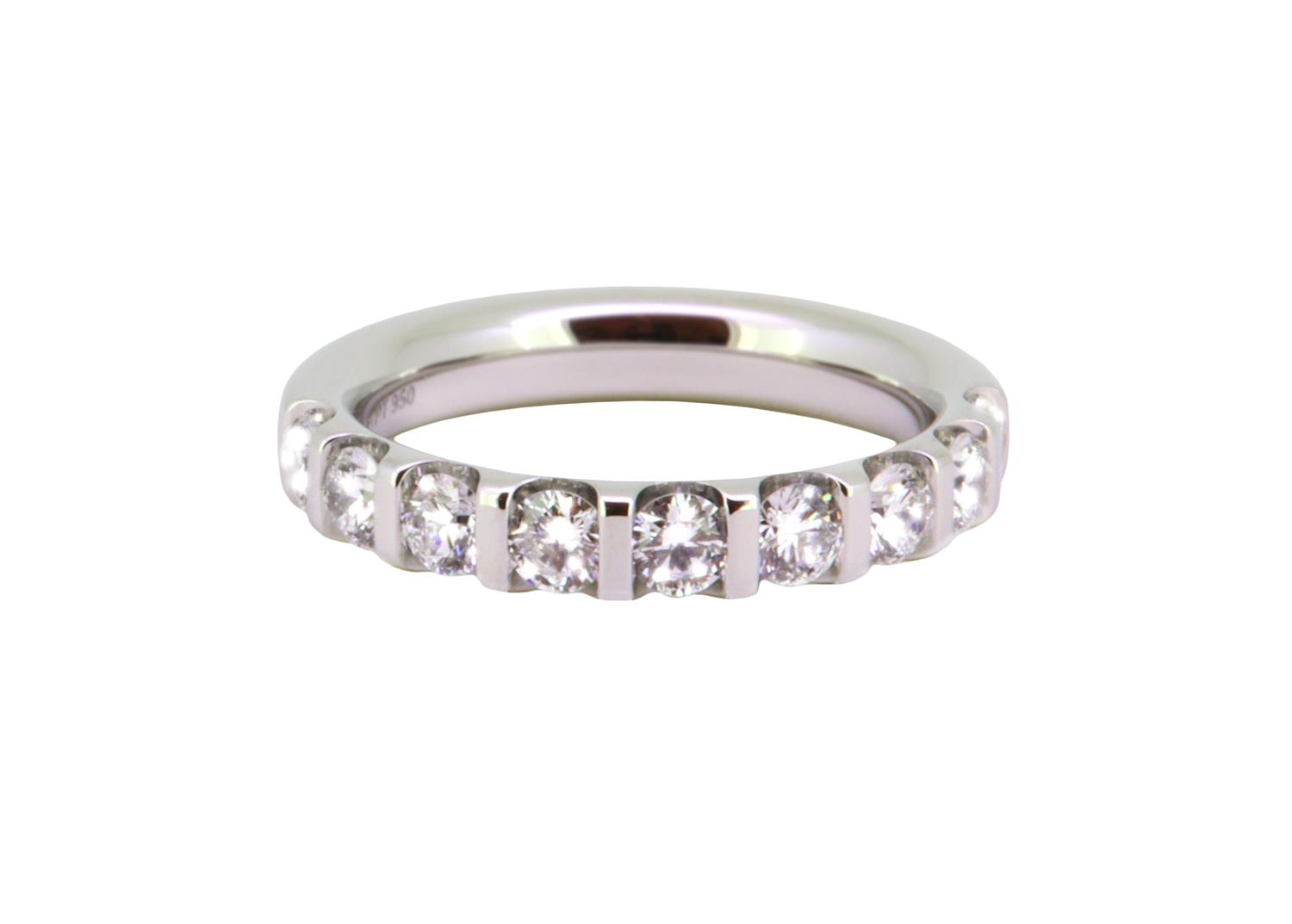 Ring Memory 950 Platin 9 Brillanten - Niessing - N331951pt9