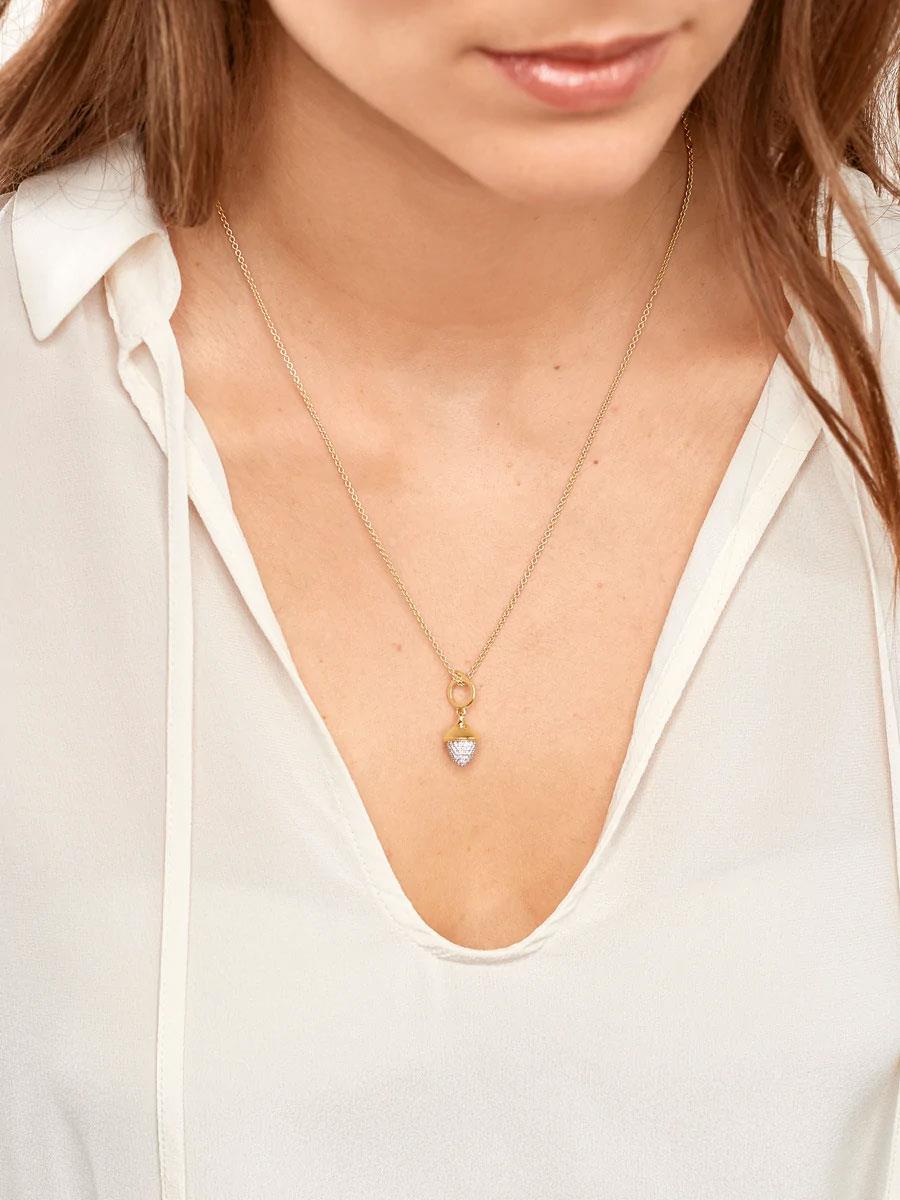 Anhänger Mikado Flamenco Brillanten 18K Gelbgold - Tamara Comolli - P-MFL-p-yg