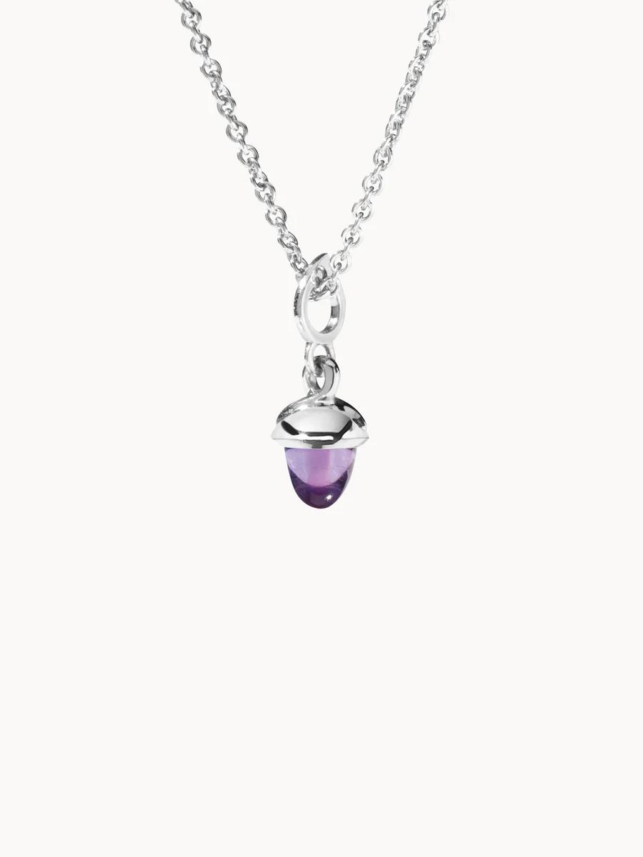 Anhänger MiniMikado Amethyst Weißgold - Tamara Comolli - P-mMC-Am-wg