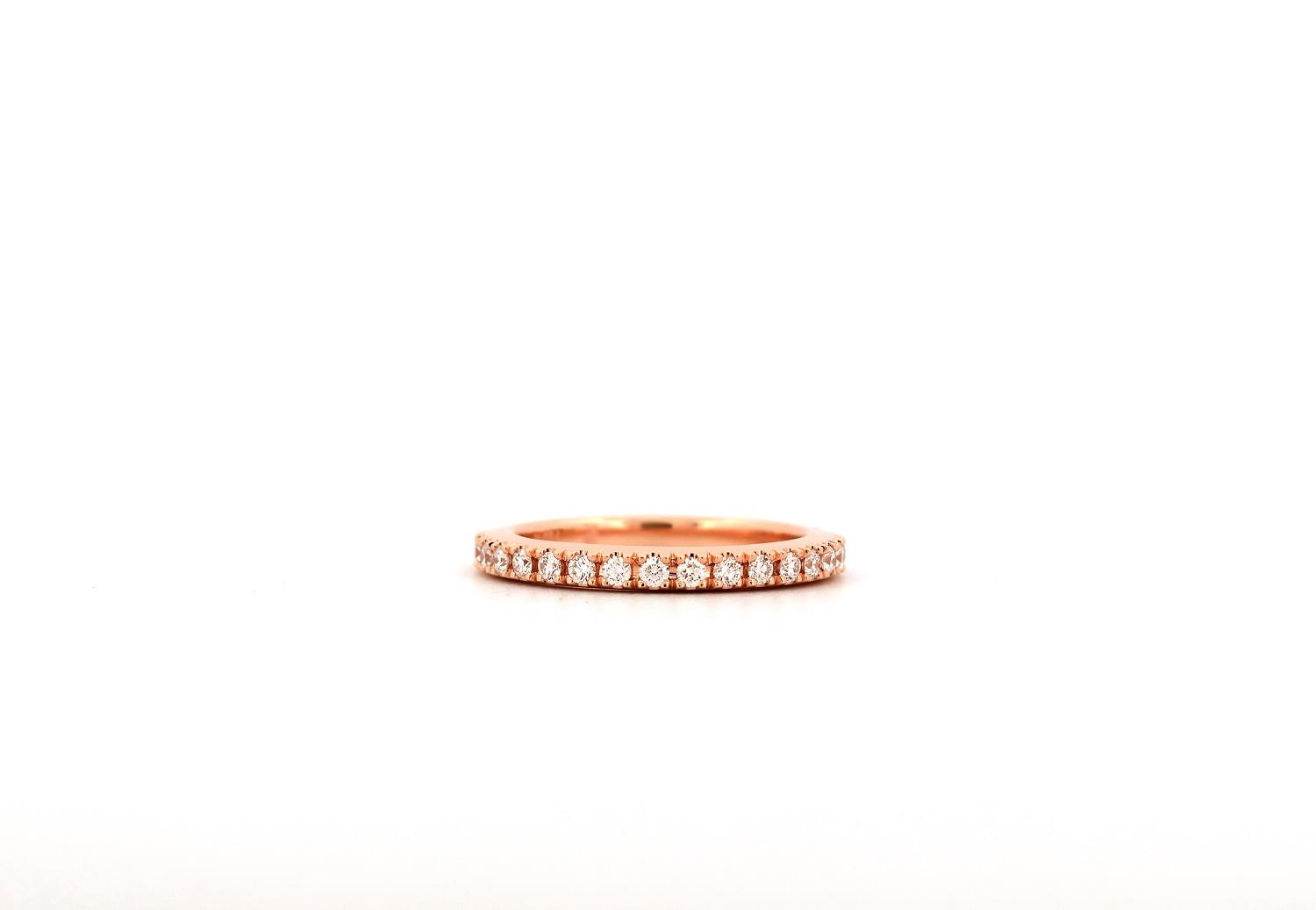 Ring Memoire 18K Roségold Brillanten - Jochen Pohl - Ring1-055