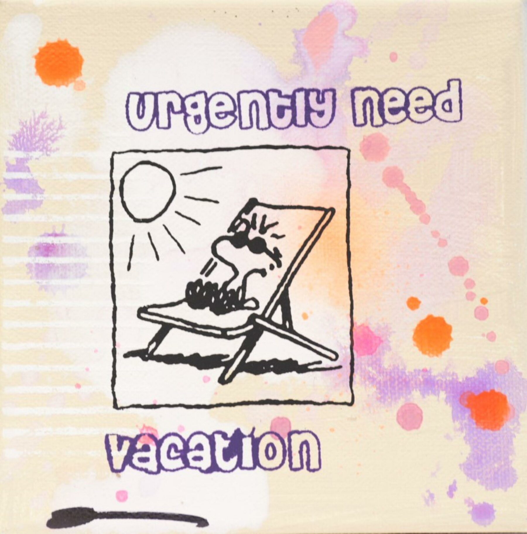 urgently need vacation - Flores, Anna - k-2508AF19