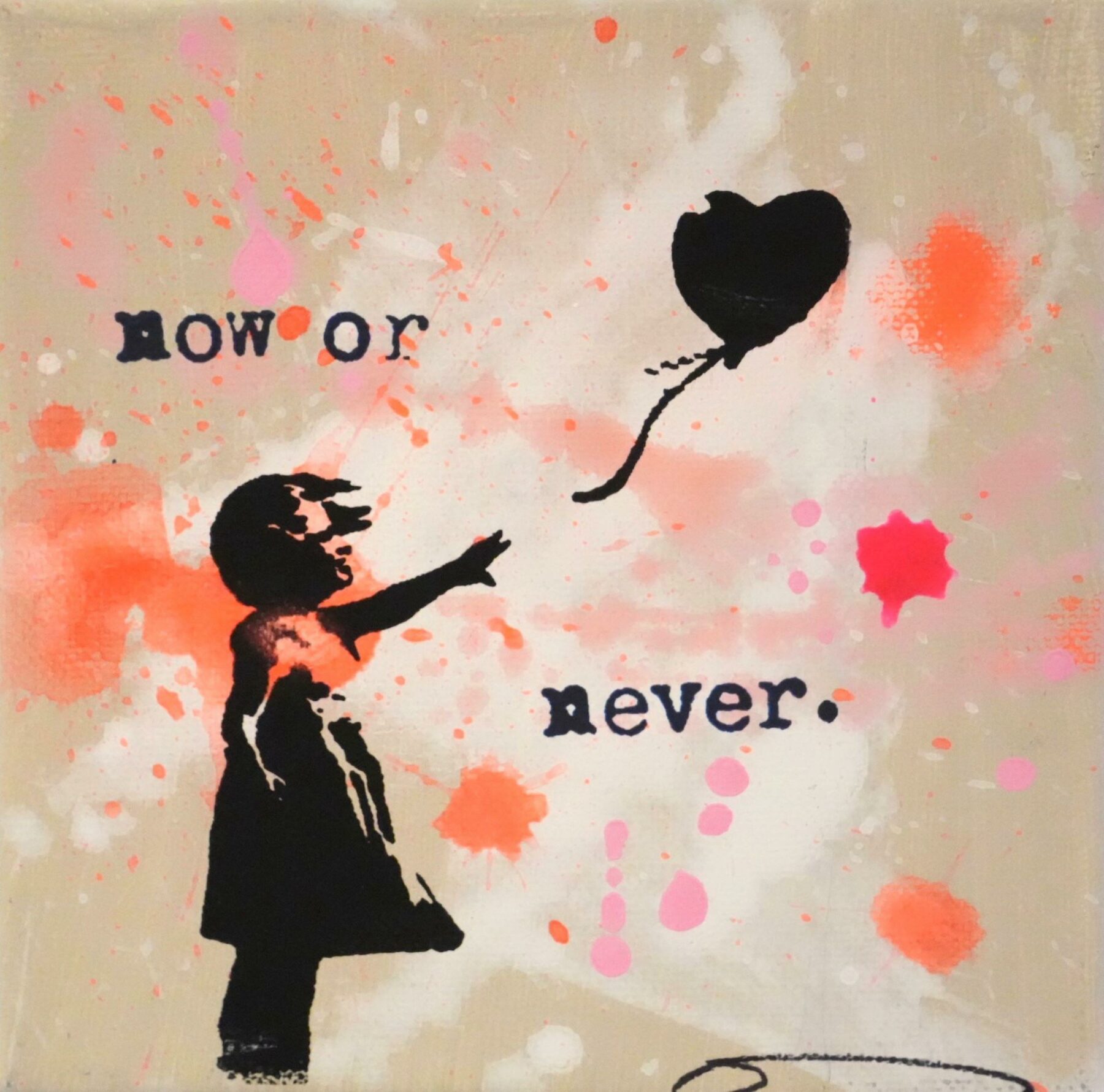 now or never. - Flores, Anna - k-2511AF10