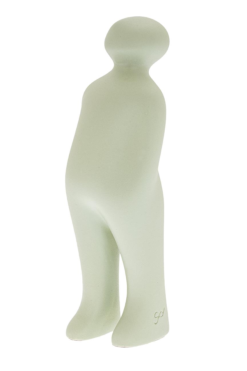 The Visitor SMALL milky green - Deleu, Guido - k-GVIS.small-cor08