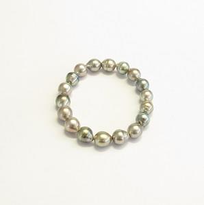 Armband Tahitizuchtperlen multi 9-10mm -  - 5-24947-02