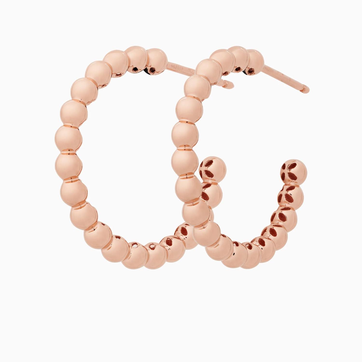 Creolen Lux 20mm 18K Roségold - Bron - 7OR4826