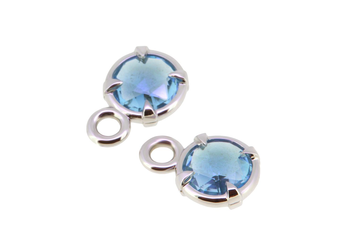 Einhänger Mira Mira 8mm Topas Weißgold - Bron - 8OW4902BTB