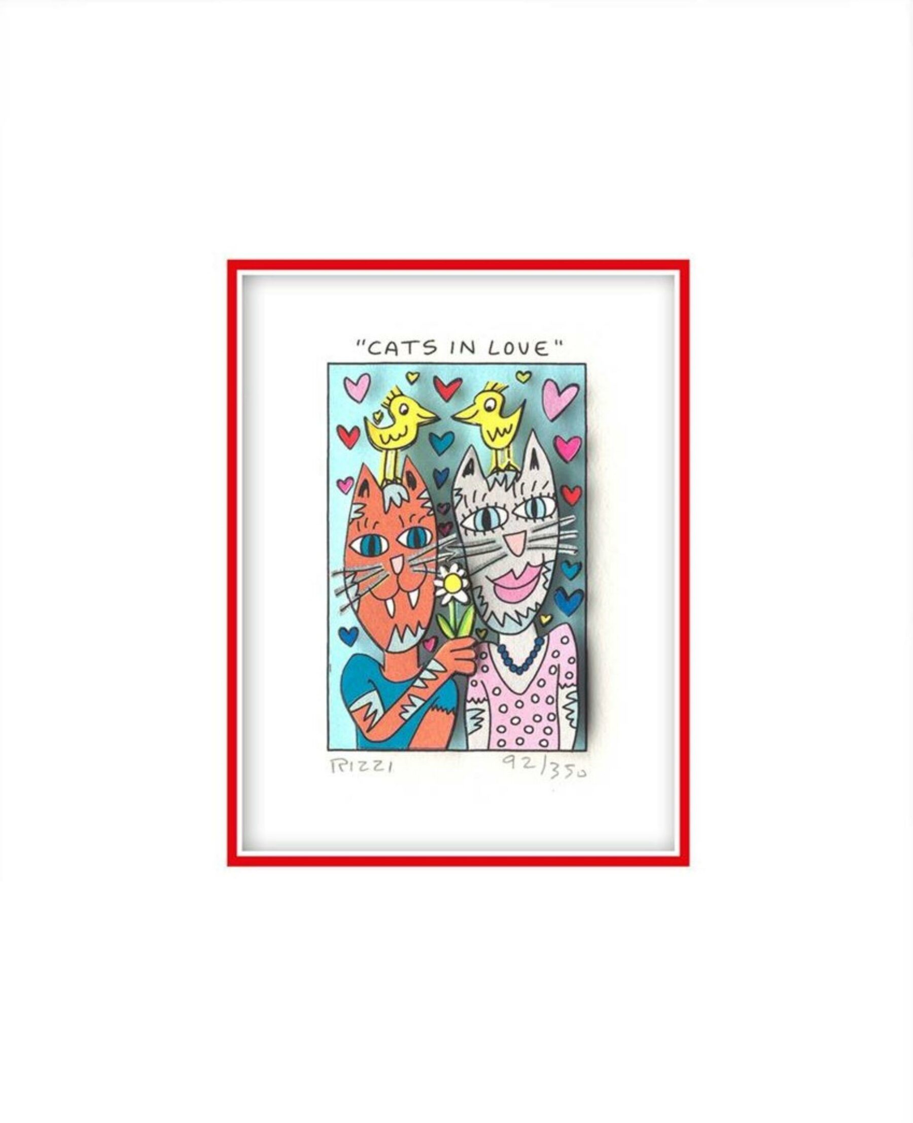 Cats in love - Rizzi, James - k-RIZZI10417-76