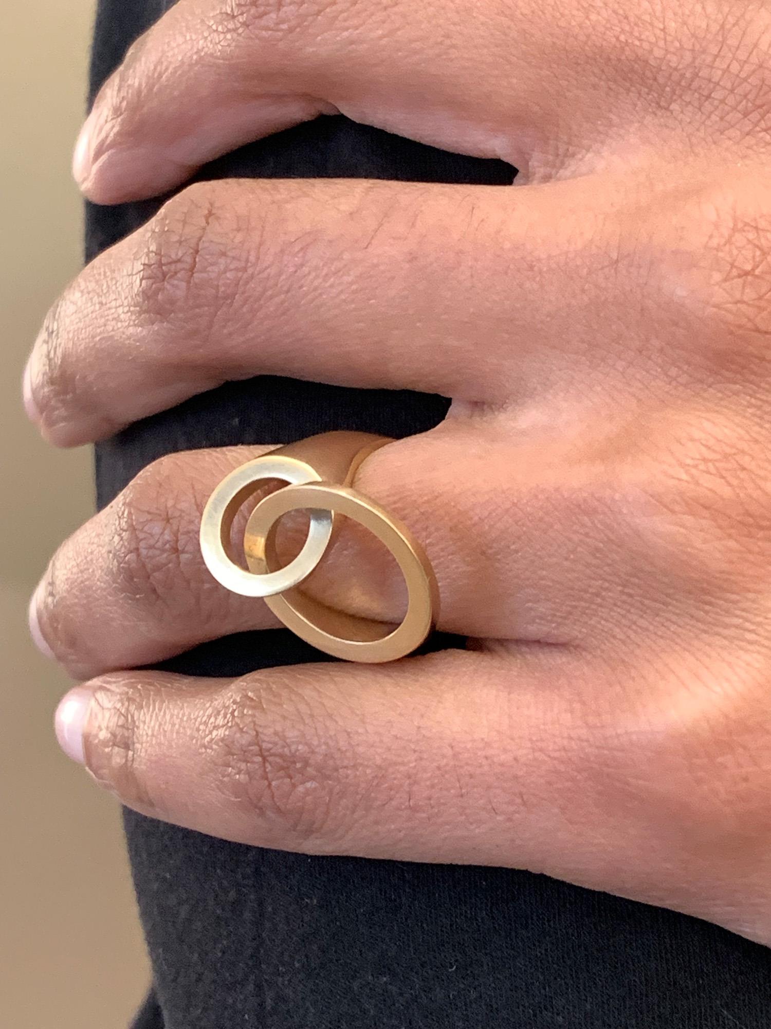 Ring Liaison 18K Roségold - Angela Hübel - 1125