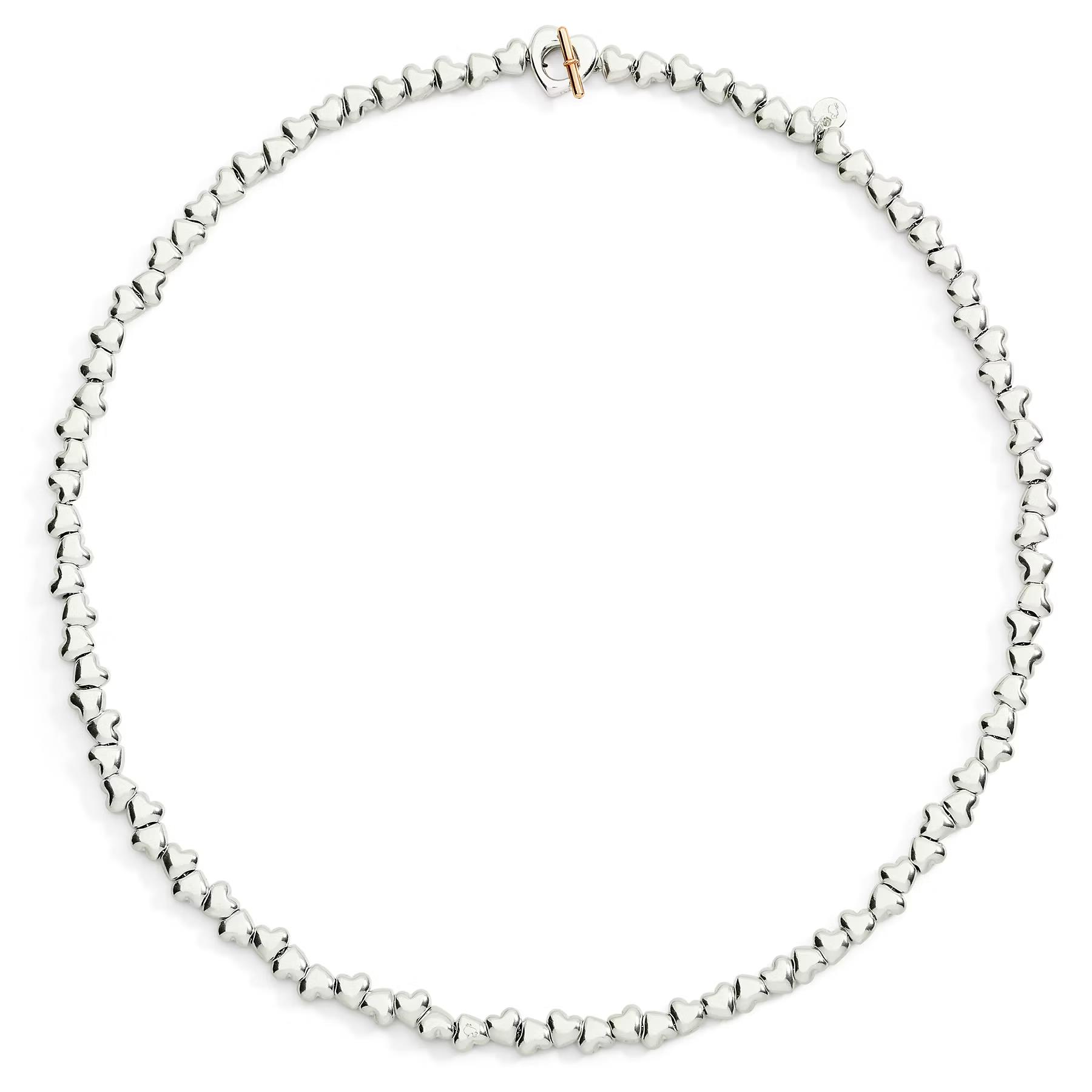 Halskette Herz Silber 925 - Dodo - DCC6005HEARTMIX9A