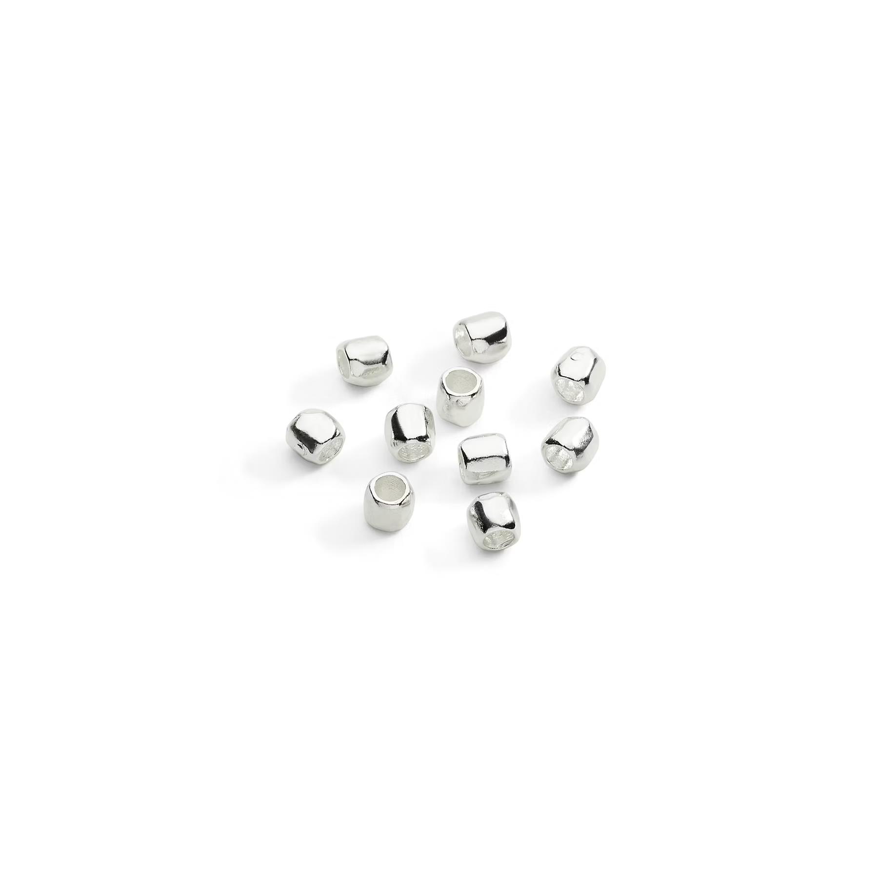 Komponente Mini Granelli Silber 10 Stück - Dodo - DUC6004GRANX000AG