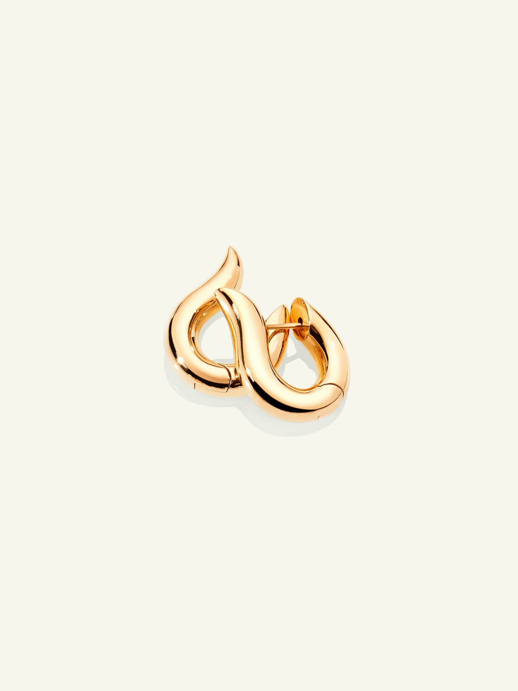 Creolen Signature small 18K Gelbgold - Tamara Comolli - E-Ho-s-yg