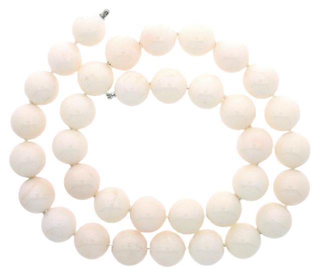 Collier Weiße Koralle - GalerieVoigt - 106dare11-1