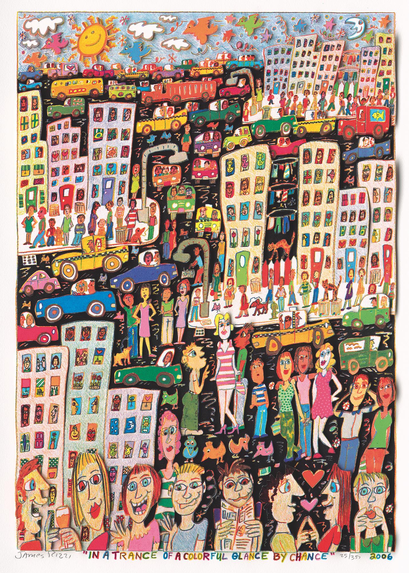 A trance in the colorful Glanze by Chance - Rizzi, James - k-2202RIZ1