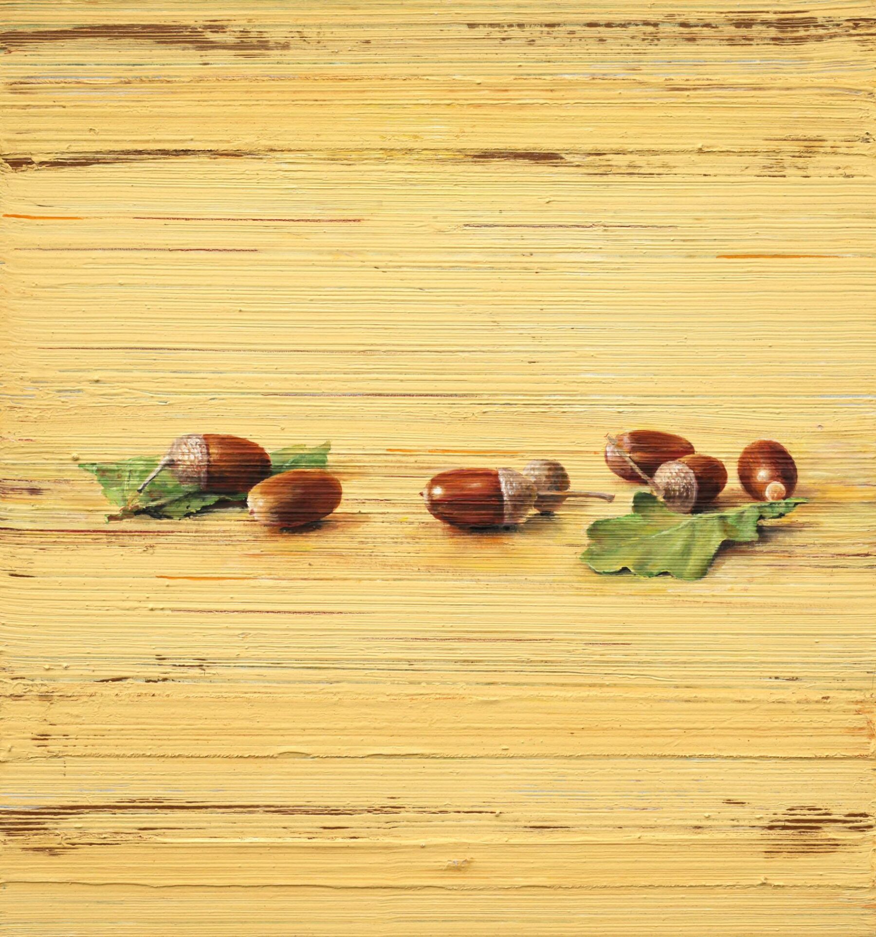 Eicheln mit Blättern - Lauterjung, Michael - k-2602ML07