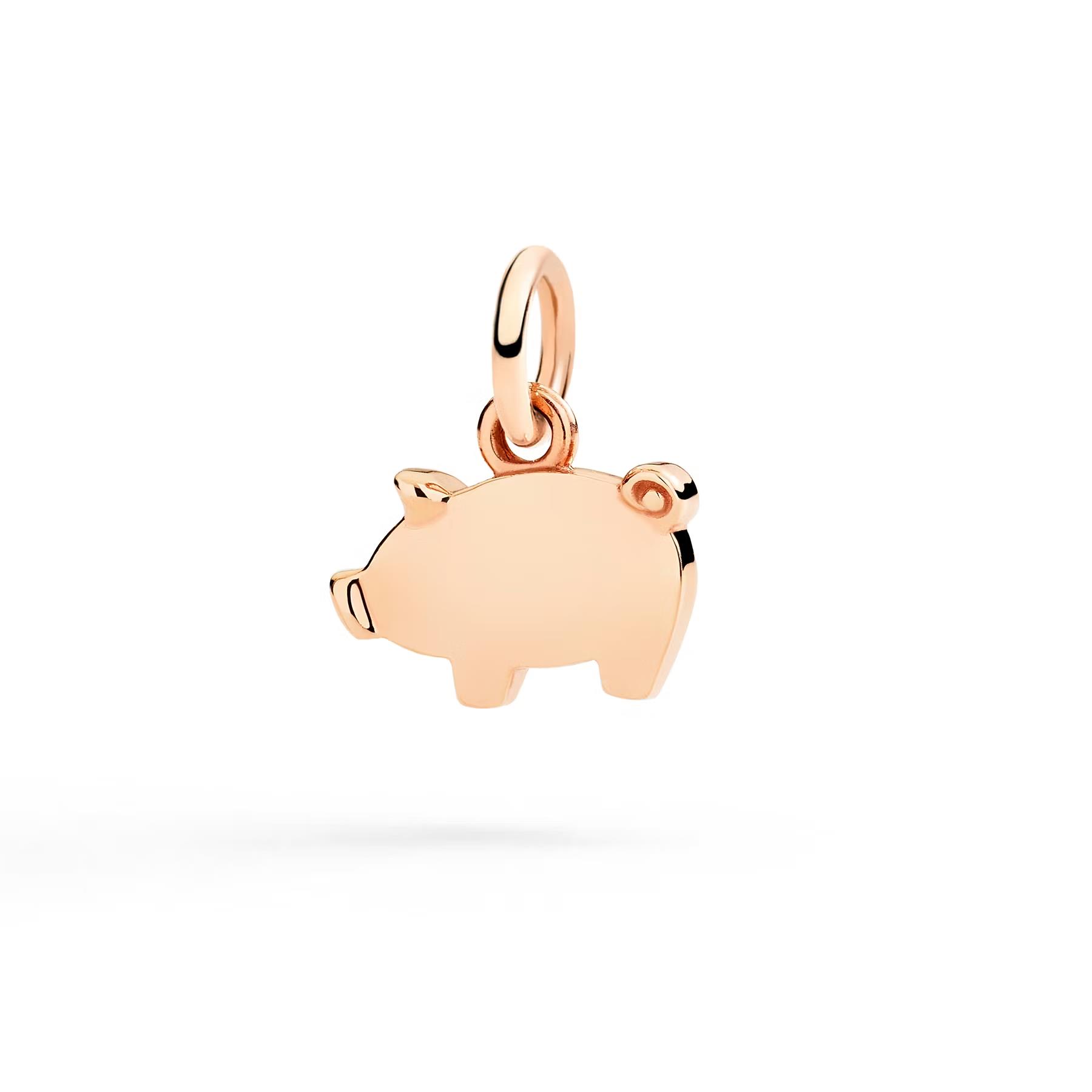 Anhänger Schweinchen Roségold - Dodo - DMC6001PIGLE0009R