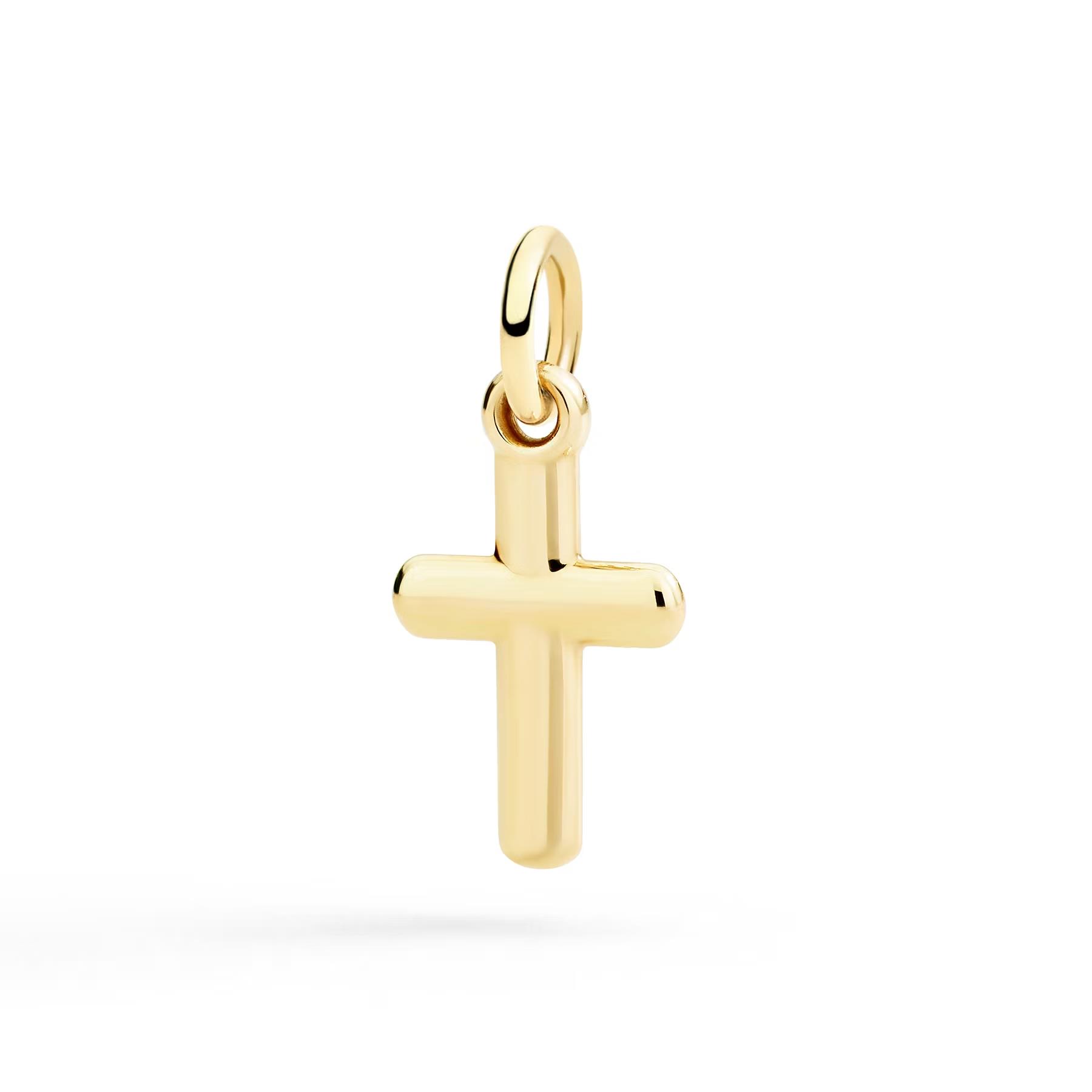 Anhänger Kreuz Gelbgold - Dodo - DMC6003CROSS0009G