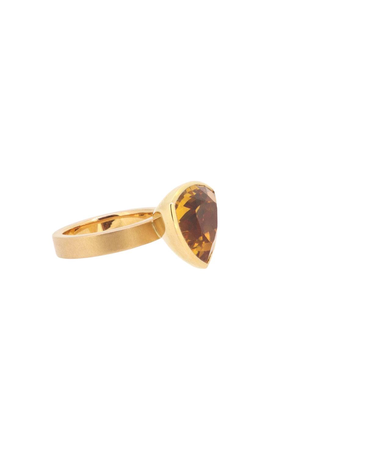 Ring Trilli Citrin 18K Rotgold - Georg Spreng - 320spre12-23A