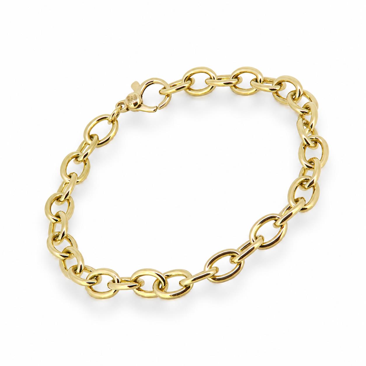 Armband Oval 18K Gelbgold - Individuelle Marken - 835BX0130