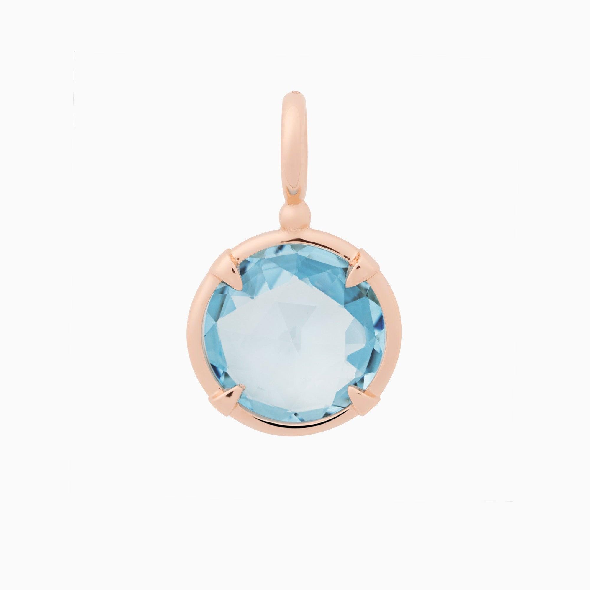 Anhänger Mira Mira Topas skyblue Roségold - Bron - 8HR3418BTB