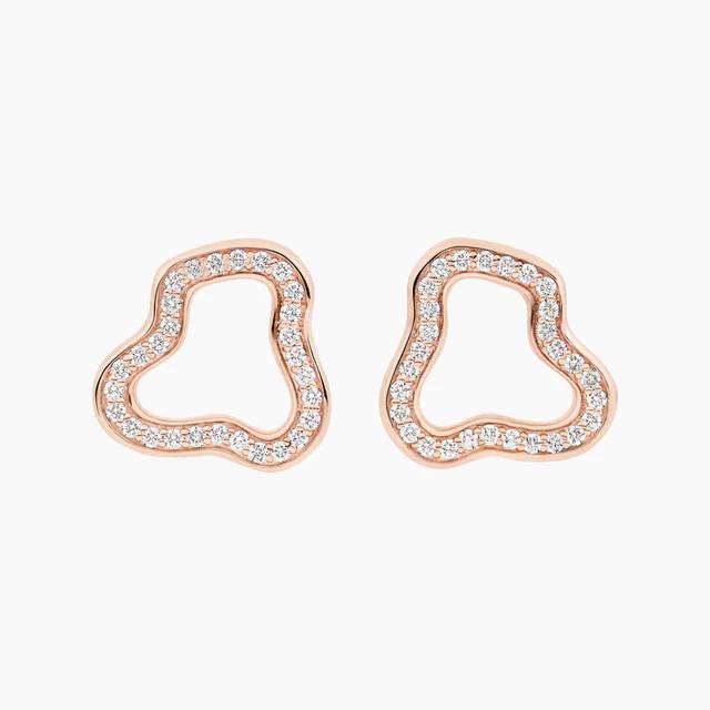 Ohrschmuck Einhänger Joy Cloud 18K Roségold - Bron - 8OR4919BR