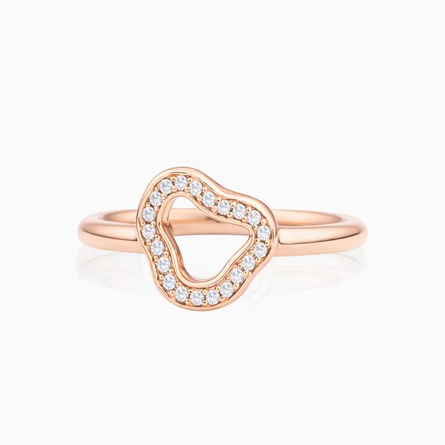 Ring Joy Clouds 18K Roségold Diamanten - Bron - 8RR4950BR