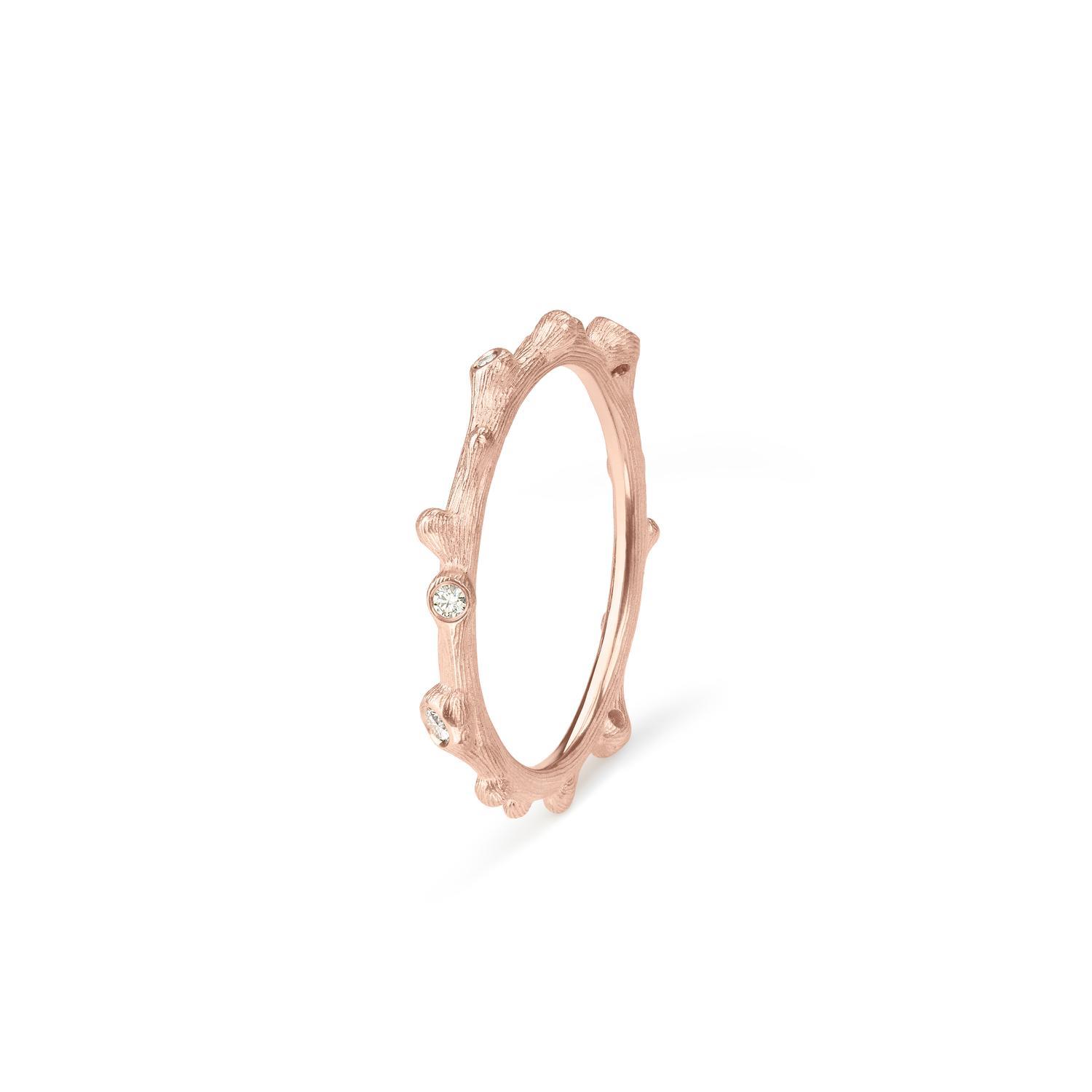 Ring Nature Brillanten 18K Roségold - Ole Lynggaard - A2691-701