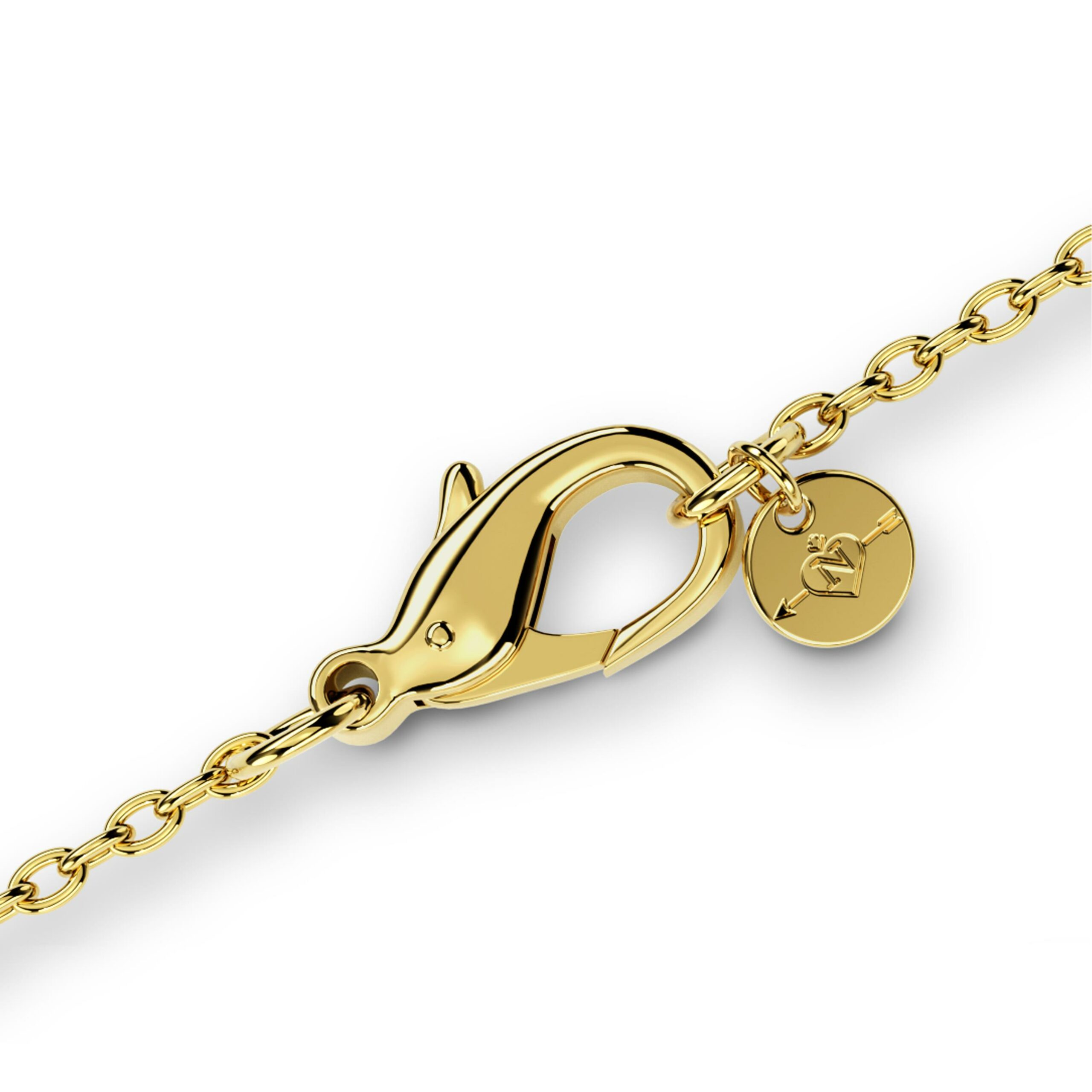 Halskette Spannring 0,03ct 18K Gelbgold 50cm - Niessing - N413924gg