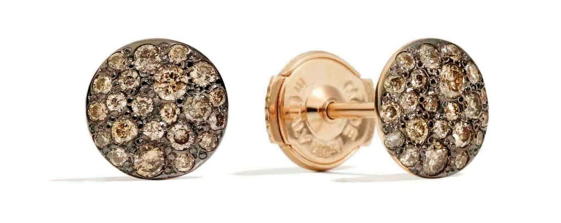 Ohrringe Sabbia Diamanten braun - Pomellato - O.B204HPO7BR