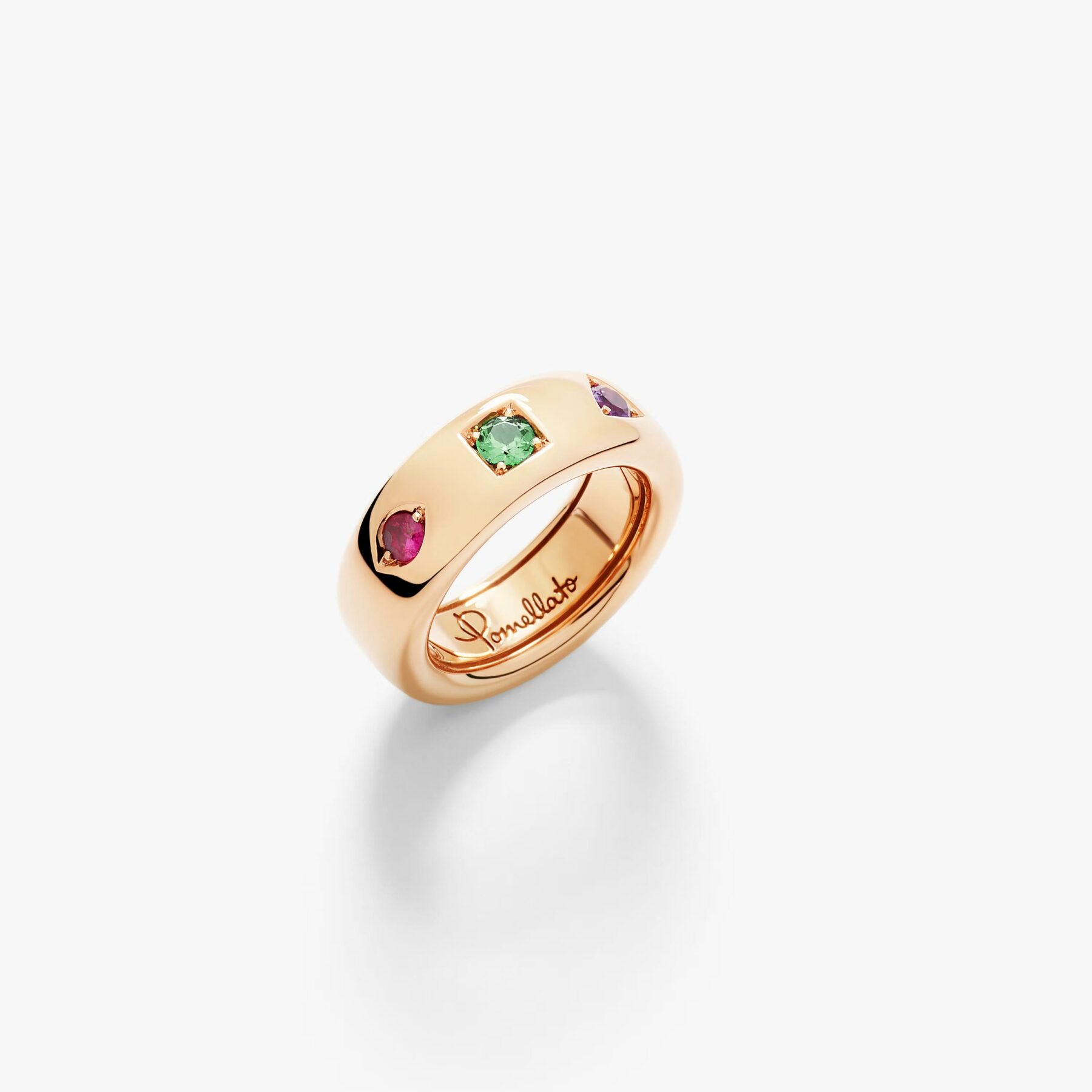 Ring Iconica Slim Ring Roségold Rubin - Pomellato - PAC6040O7000000VA