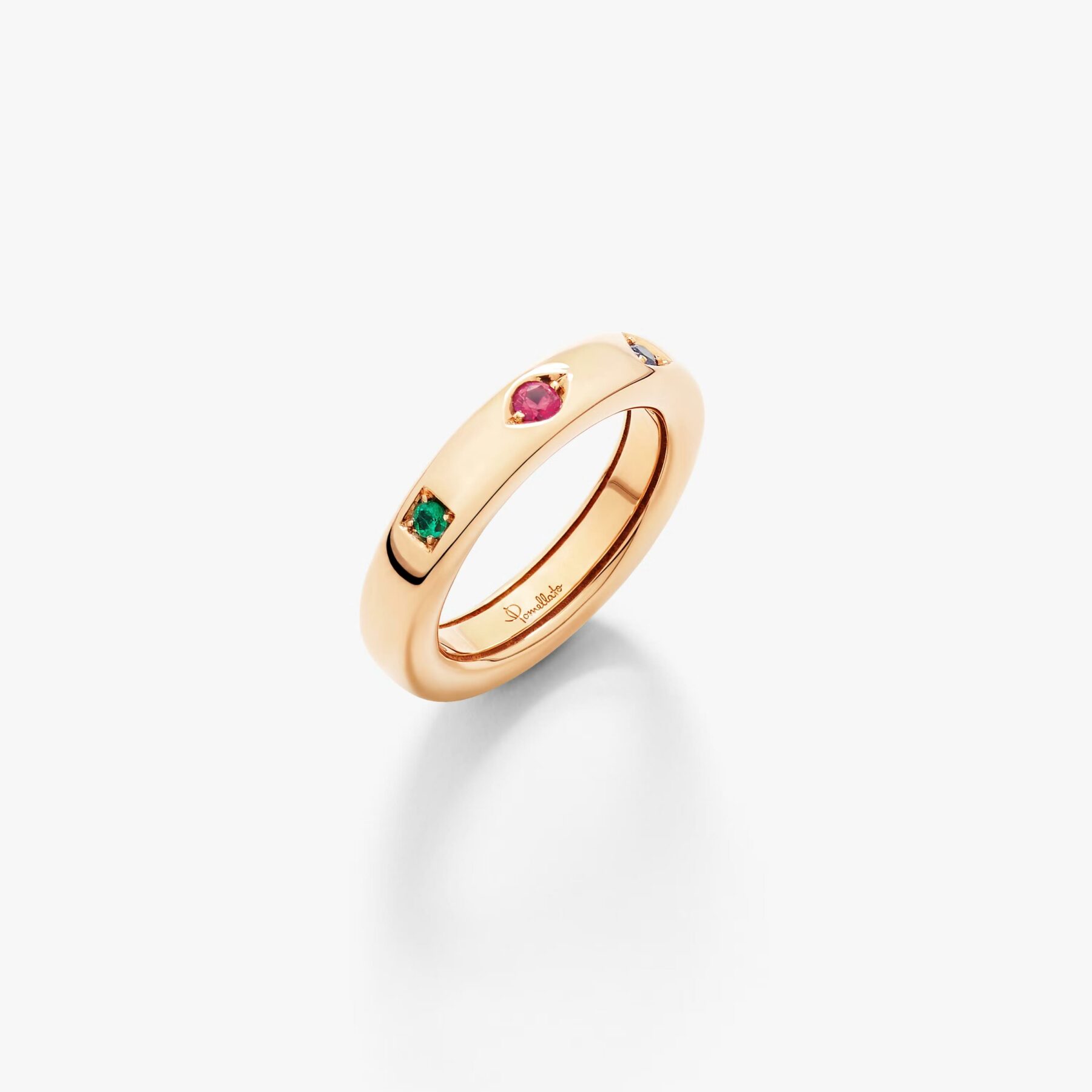 Ring Iconica Extra Slim Ring Roségold Rubin - Pomellato - PAC6041O7000000VA